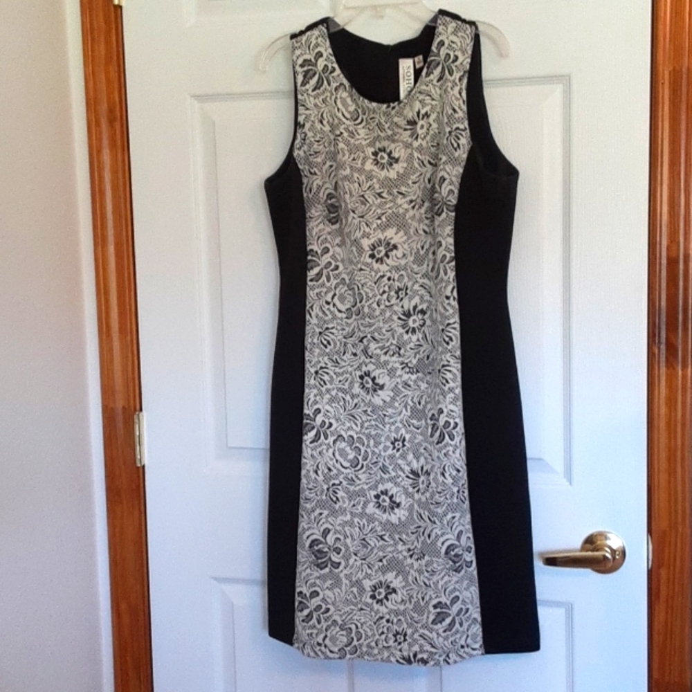 Black and White Dress